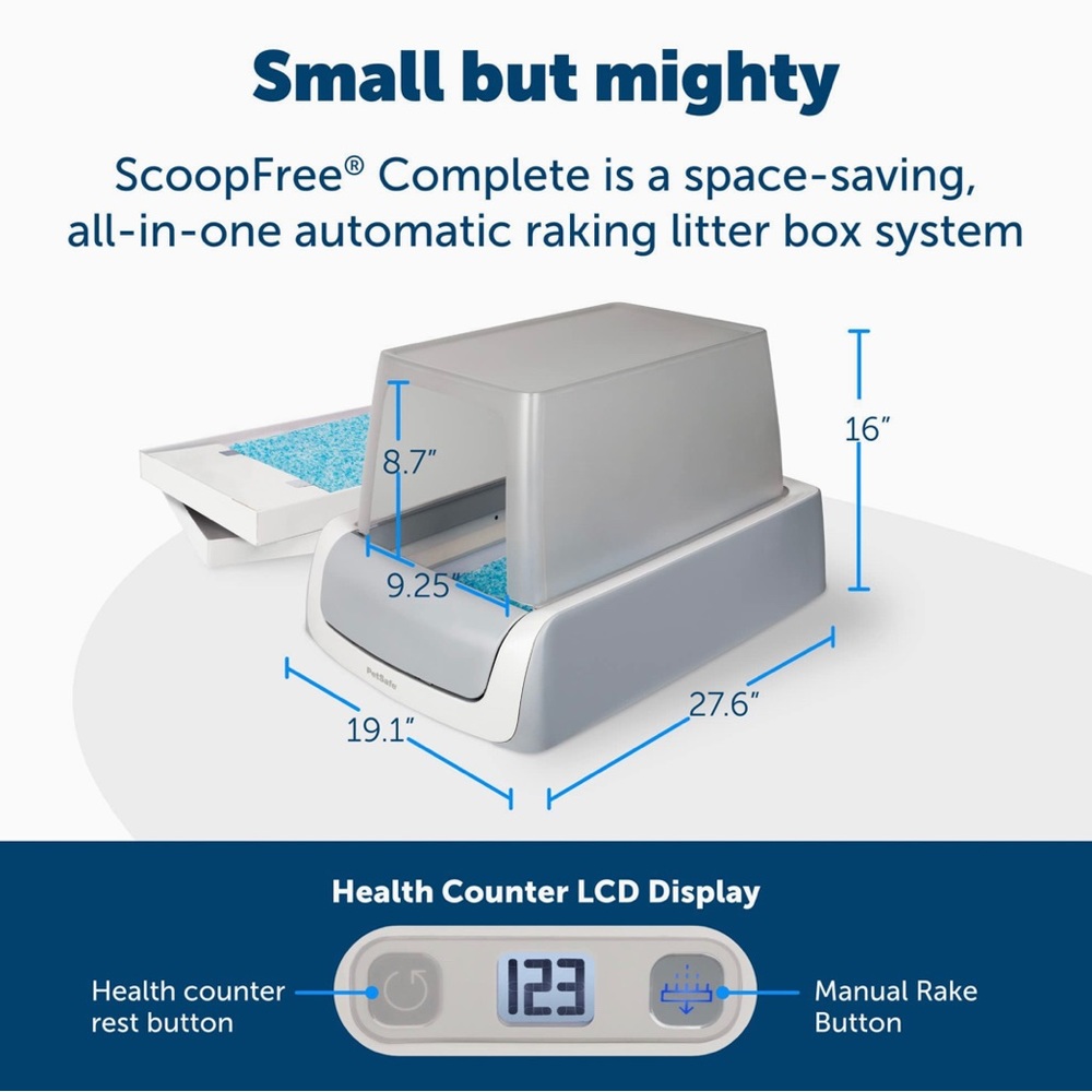 PetSafe ScoopFree self cleaning litter box